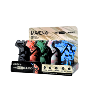 Maven Pro Mini Camo Torch Lighters -15ct - BDL-MVN-MNI-CAMO